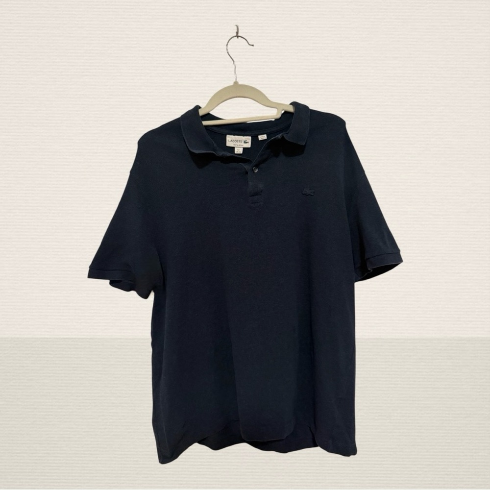 Lacoste Blue Polo Shirt Classic Style